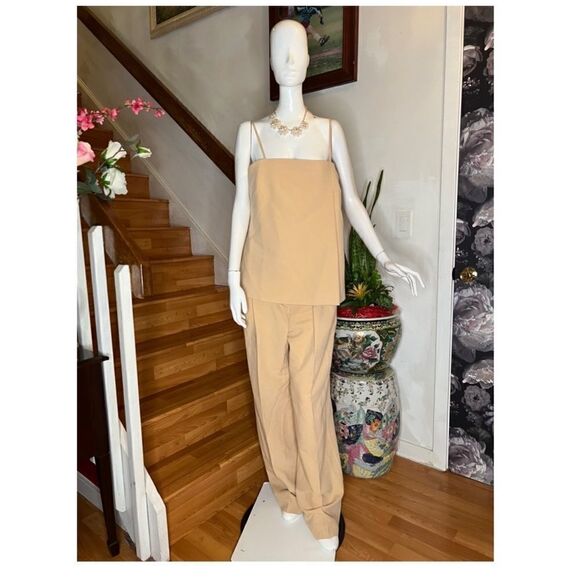 Shona Joy Ivy Tailored Strappy Top in Peanut Butter - Picture 6 of 10